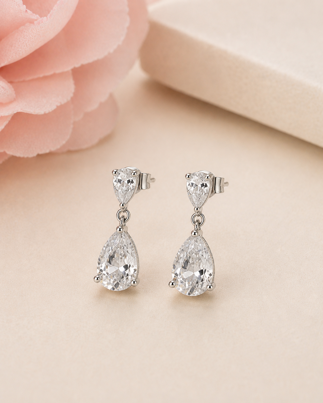 Drop earrings